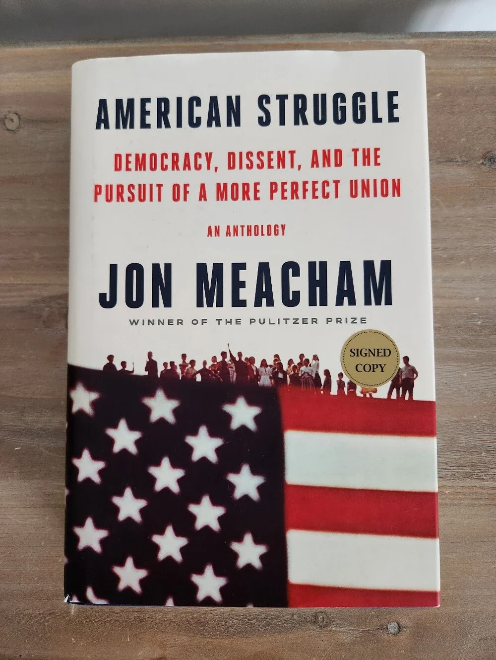 SIGNED Jon Meacham American Struggle 2026 1st Edition Hardcover USA History Book